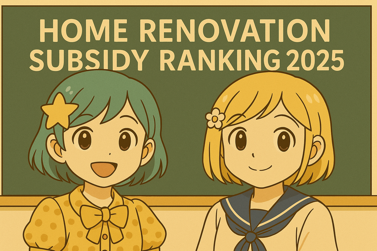 リフォーム 補助金 ランキング 2025 の概要を伝える横長バナー