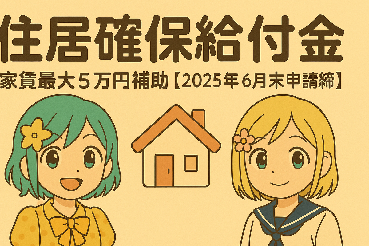 住居確保給付金2025の概要を伝えるバナー