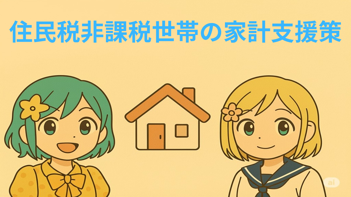 住民税非課税世帯向け2025年度家計支援策のまとめ（給付金・減免・申請方法・自治体比較を徹底解説）