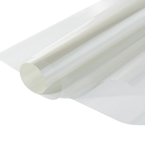 厚さ0.1mm 透明 防災 ガラスフィルム 窓 透明 飛散防止フィルム 窓ガラス 強飛散防止 防災フィルム 地震 竜巻対策 住宅 建築ガラスフィルム,44.5cm X 2m