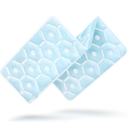 【日本業界初！28℃で自然凍結】GGPT アイス枕 氷嚢 ひんやりマット [41×30cm] 氷枕 結露なし 冷却マット 繰り返し使用可能 冷感マット 長時間 ひんやりクールシート 冷却グッズ 最強 ひんやりグッズ 冷感 枕 クール 暑さ対策グッズ 熱中症対策 赤ちゃん ベビーカー ペット 大人用 室内 屋外 外出 花火大会 スポーツ観戦 アウトドア 父の日 母の日 記念日 誕生日プレゼント お祝い ブルー