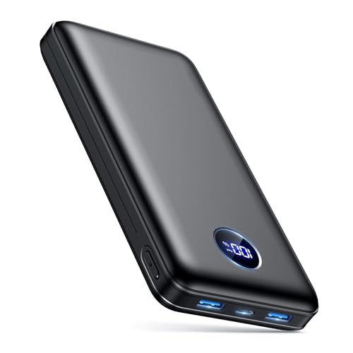 モバイルバッテリー 大容量 【40000mAh大容量 ・薄さ2.84cm】IAPOS モバイルバッテリー 急速充電 22.5W/20W対応 3台同時充電可能 最大4.5A出力 LED電量残量表示 Type-C入出力兼用 回路保護 低電流モード対応 携帯充電器 スマホ充電器 軽量 機内持ち込み可能 旅行/出張/アウトドア/キャンプ/停電対策/防災 power bank PSE技術基準適合(ブラック)