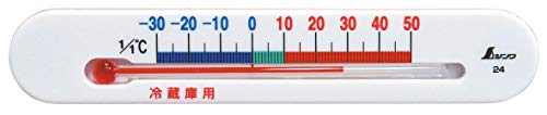 シンワ測定(Shinwa Sokutei) 温度計 アナログ 冷蔵庫用 A 72532