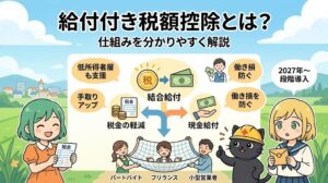 給付付き税額控除とは？いつから始まる？2027年の消費税1%化や年収別の給付額を分かりやすく解説