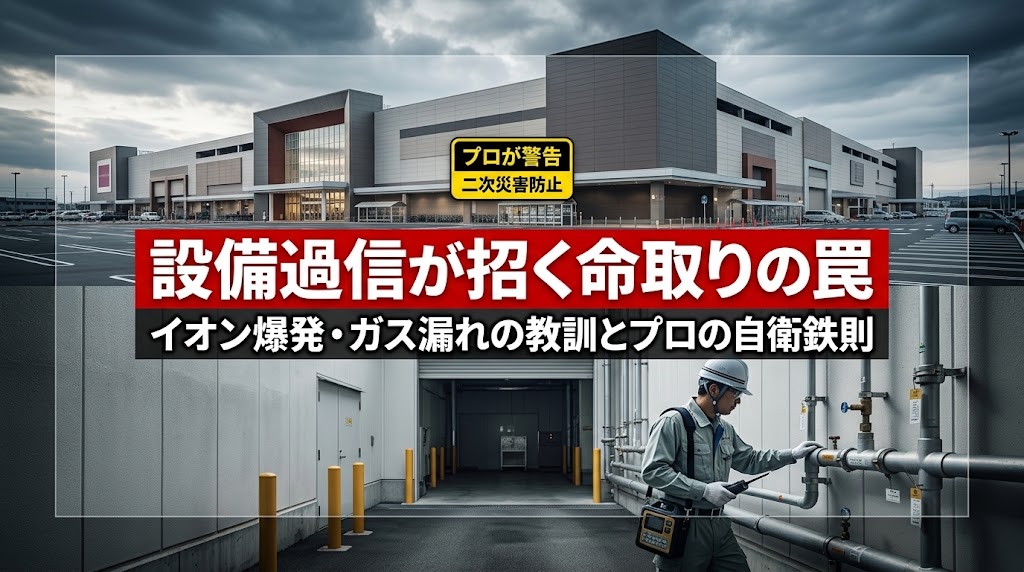 イオンガス爆発の罠！設備過信は命取り？プロが警告する自衛鉄則